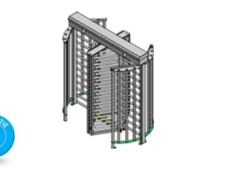 Poartă de acces înalte (fullheight) T 2500D Double